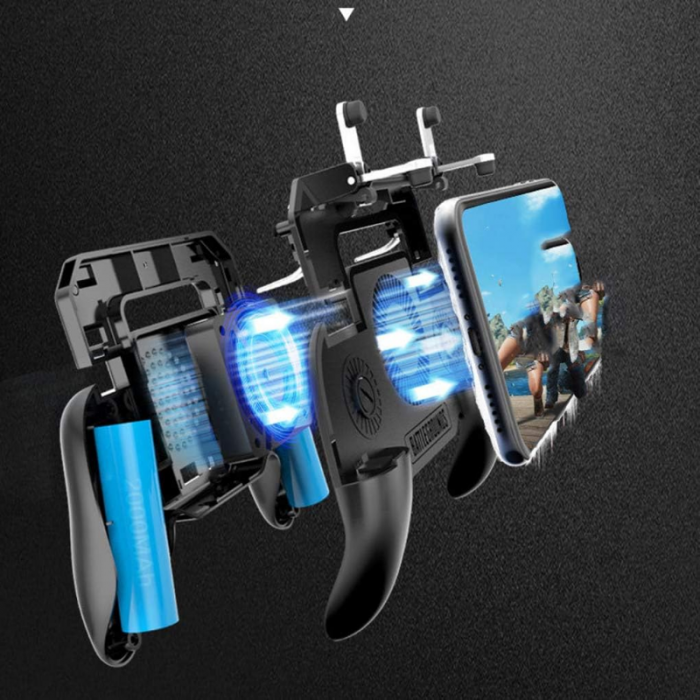 JOYSTICK CELULAR CONTROL 2 GATILLOS COOLER 200O MAH POWERBANK ™